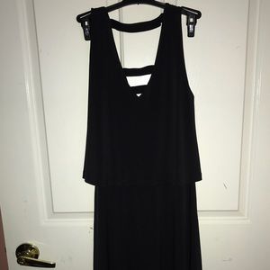 Black Tiered Dress